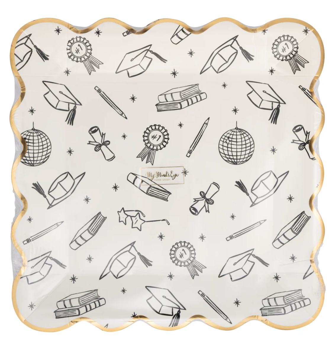 GRAD ICON FOIL PLATE