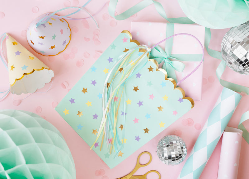 Gift bags Stars - Assorted Colours