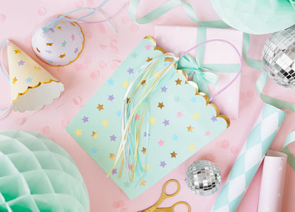 Gift bags Stars - Assorted Colours