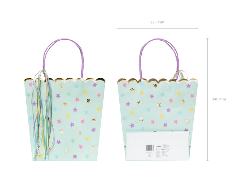 Gift bags Stars - Assorted Colours