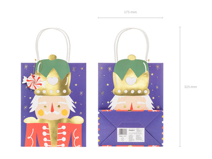Gift bag Nutcracker - Assorted Colours