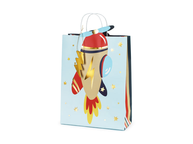 Gift bag Airplane - Assorted Colours