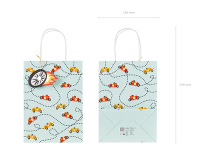 Gift bag Cars - Assorted Colours