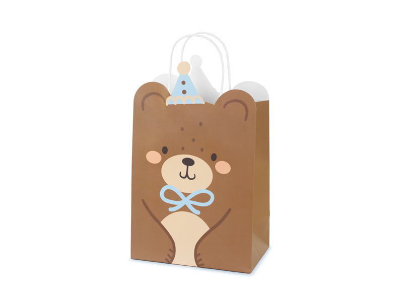 Gift bag Teddy bear - Assorted Colours