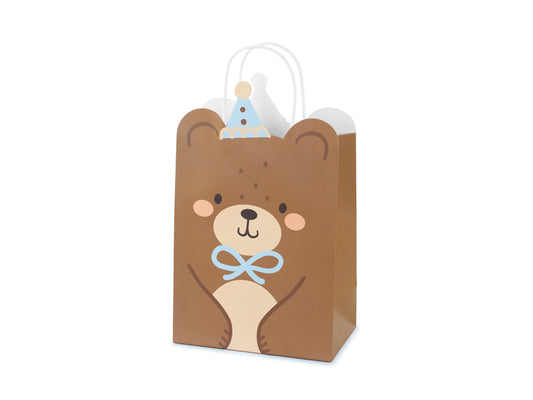 Gift bag Teddy bear - Assorted Colours