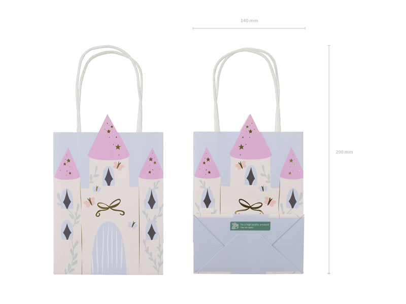 Gift bag Castle - Assorted Colours