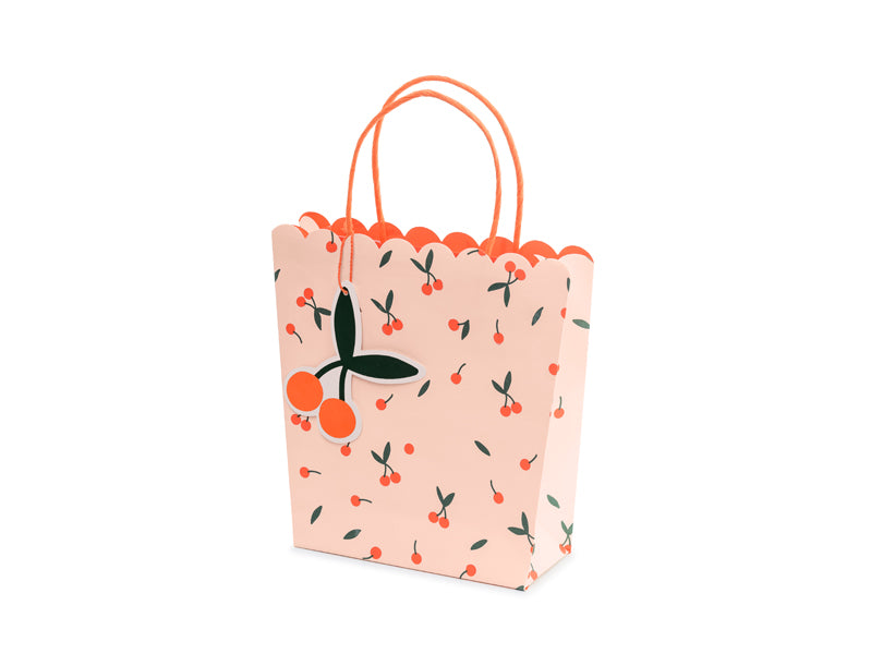 Gift bags Cherries - Assorted Colours