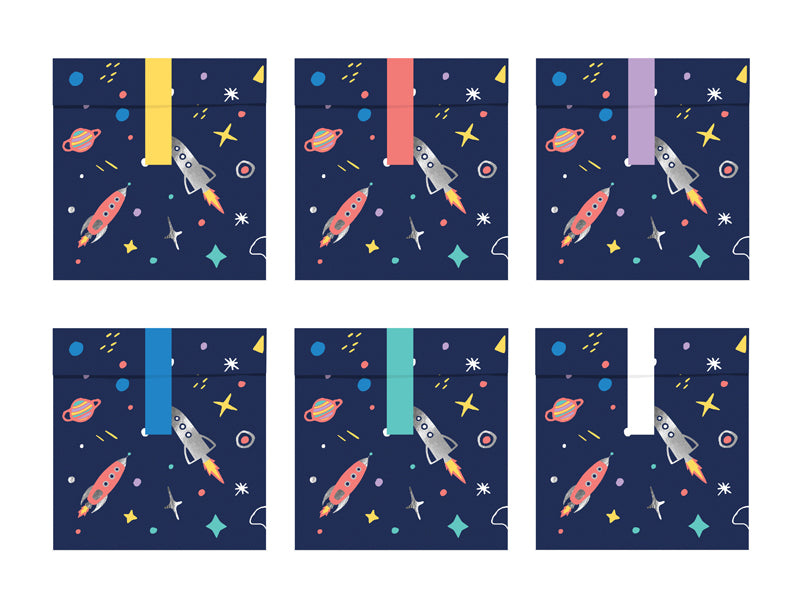 Treat bags Space