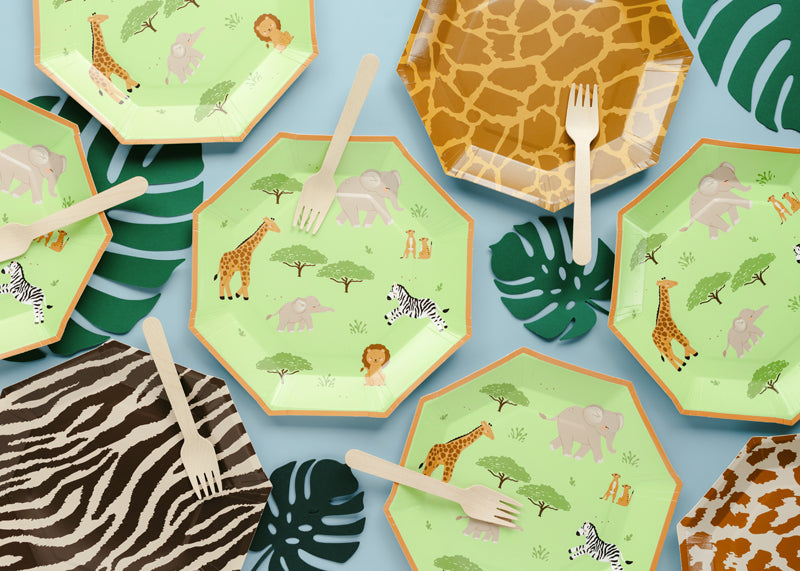 Plates Safari spots - Assorted Colours