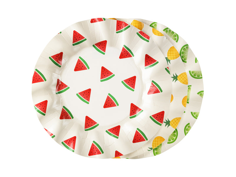 Plates Fruits - Assorted Colours
