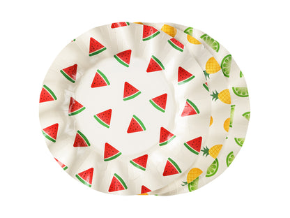Plates Fruits - Assorted Colours