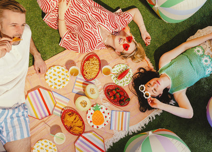 Plates Fruits - Assorted Colours