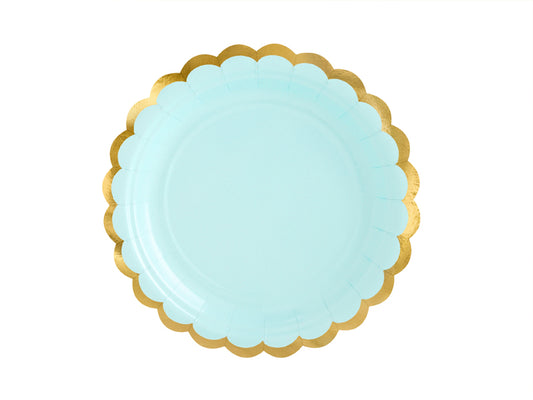 Mint Paper Plates