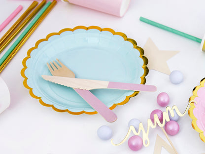 Mint Paper Plates