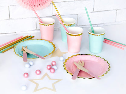 Mint Paper Plates