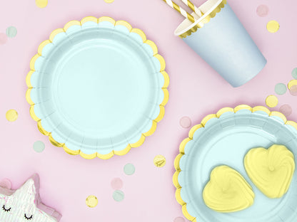 Mint Paper Plates