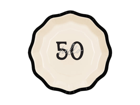 Hello 50 Paper Plates