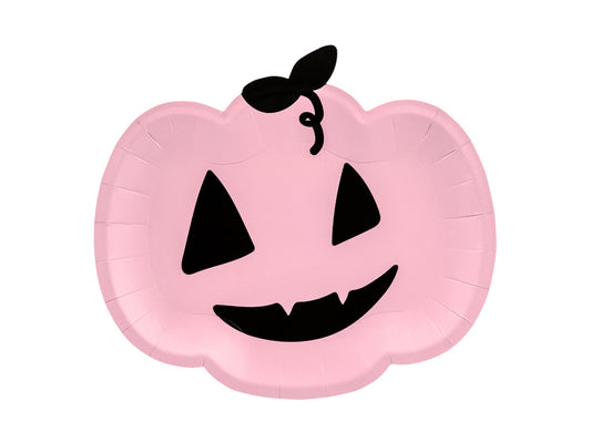 Plates Pumpkin - pink
