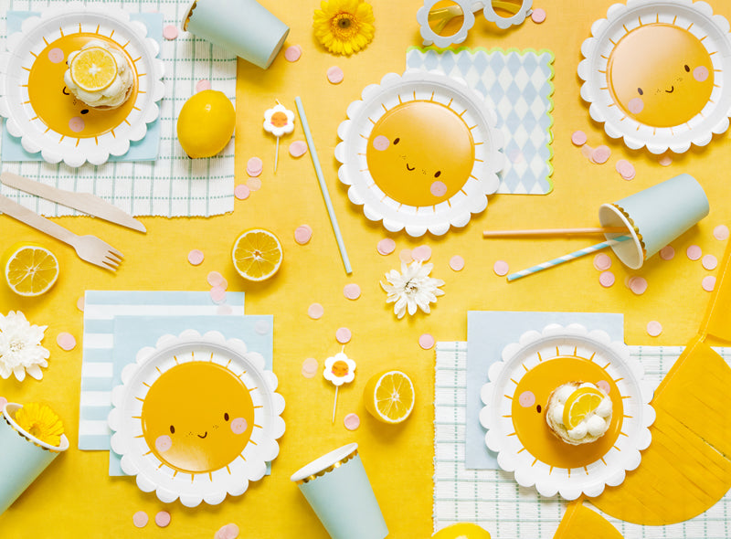 Plates Sun - Assorted Colours