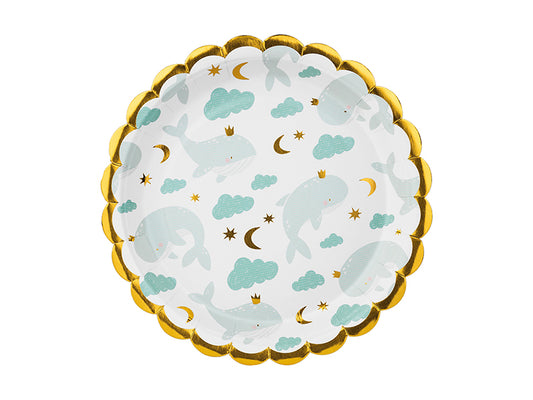 Plates Whales - Assorted Colours