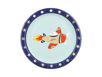 Paper plates Airplane - Assorted Colours