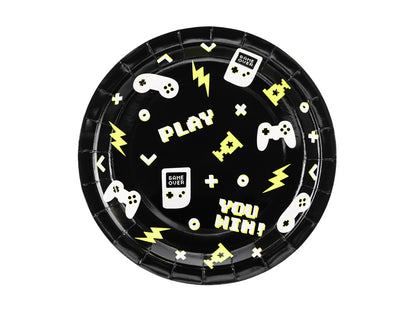 Video Game Paper Plates