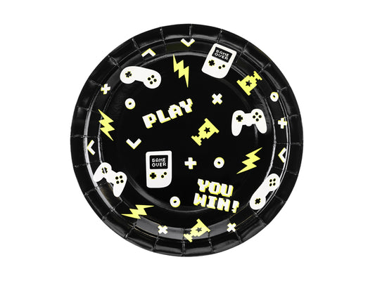 Video Game Paper Plates
