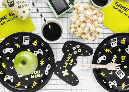 Video Game Paper Plates