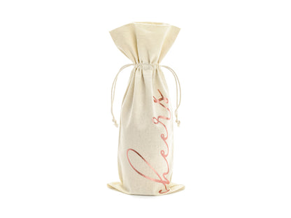 Wine cotton bag Cheers