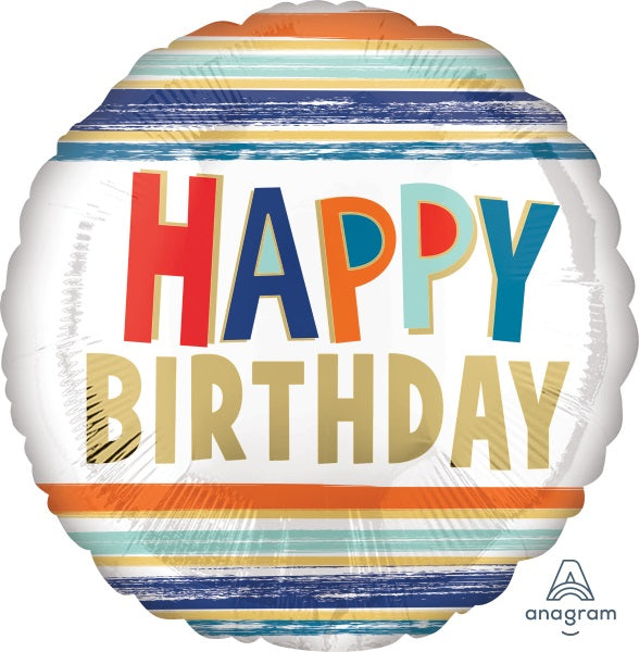 Happy Birthday Standard Balloon