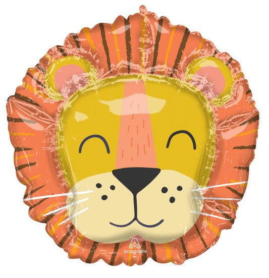 Get Wild Lions Head Balloon