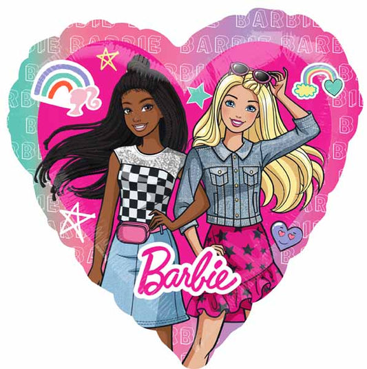 Barbie Jumbo Heart Balloon