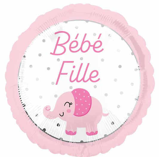 Bébé Fille Ballon
