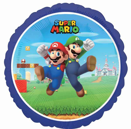 Mario Brother's Foil Balloon