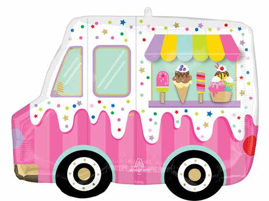 Ice Cream Truck SuperShape Balloon
