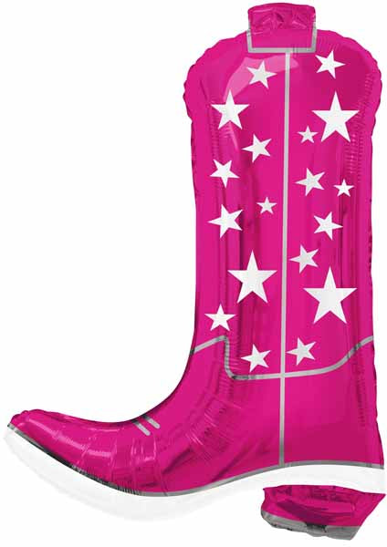 Cowgirl Boot Balloon