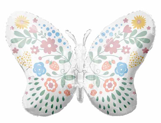 Floral Butterfly Balloon