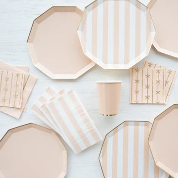 SWEET PEACH SIGNATURE BOW SMALL NAPKINS