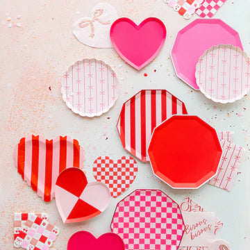 PETAL PINK SIGNATURE BOW SMALL PLATES